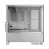 Gabinete Gamer PCYes Mid Tower Forcefield TWR White Ghost Branco Com Lateral e Frente em Vidro Temperado - GFFTWRWG