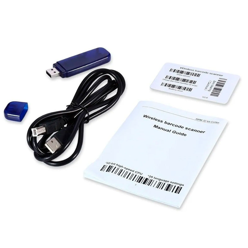 Leitor De Código De Barras Sem Fio Exbom Lcb-s600a