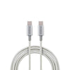 Cabo Usb Tipo C Macho 1,5mt Intelbras em Nylon Branco 15NB - 4830060