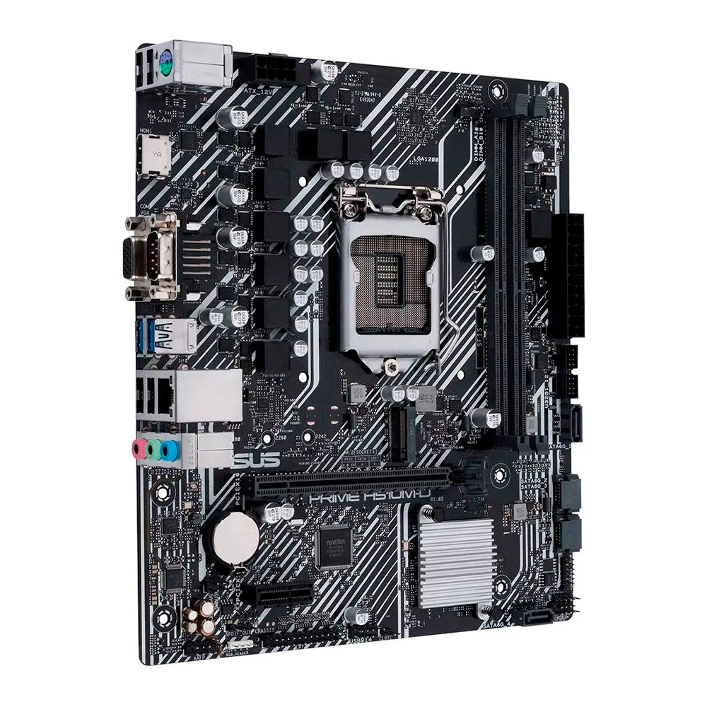 Placa Mae Asus Prime H510M-D Lga 1200 Ddr4 3200Mhz Hdmi D-Sub Usb M.2 (10a e 11a Geração)