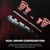 Caixa De Som Gamer Fantech Estéreo Beat Bar RGB Preta - GS305