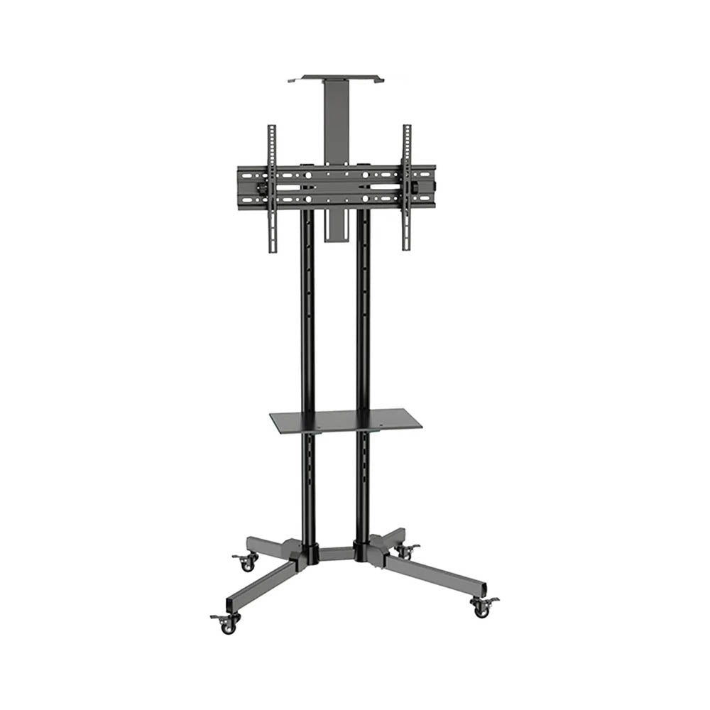 Suporte de Piso para Tv e Monitor ELG 32" a 75" Com Suporte para Receptor - TVA06V6S