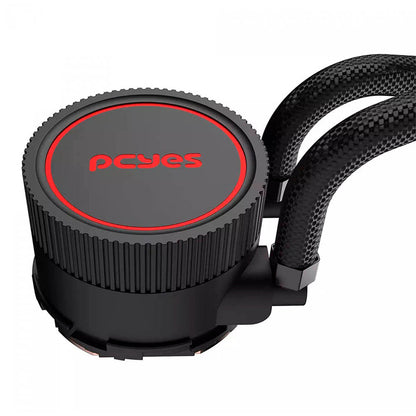 Water Cooler PCYes Sangue Frio 3 Dual Fan 240mm TDP 250W (Intel/AMD) Preto - WCSF3240BR Truedata