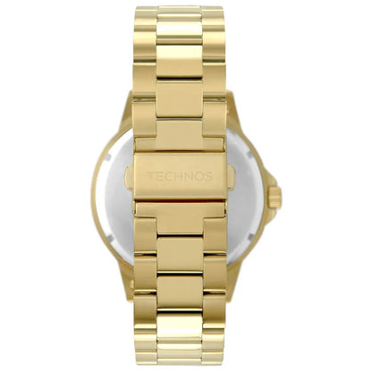 Relógio de Pulso Technos Racer em Aço Dourado - 2117LBO/4P Truedata