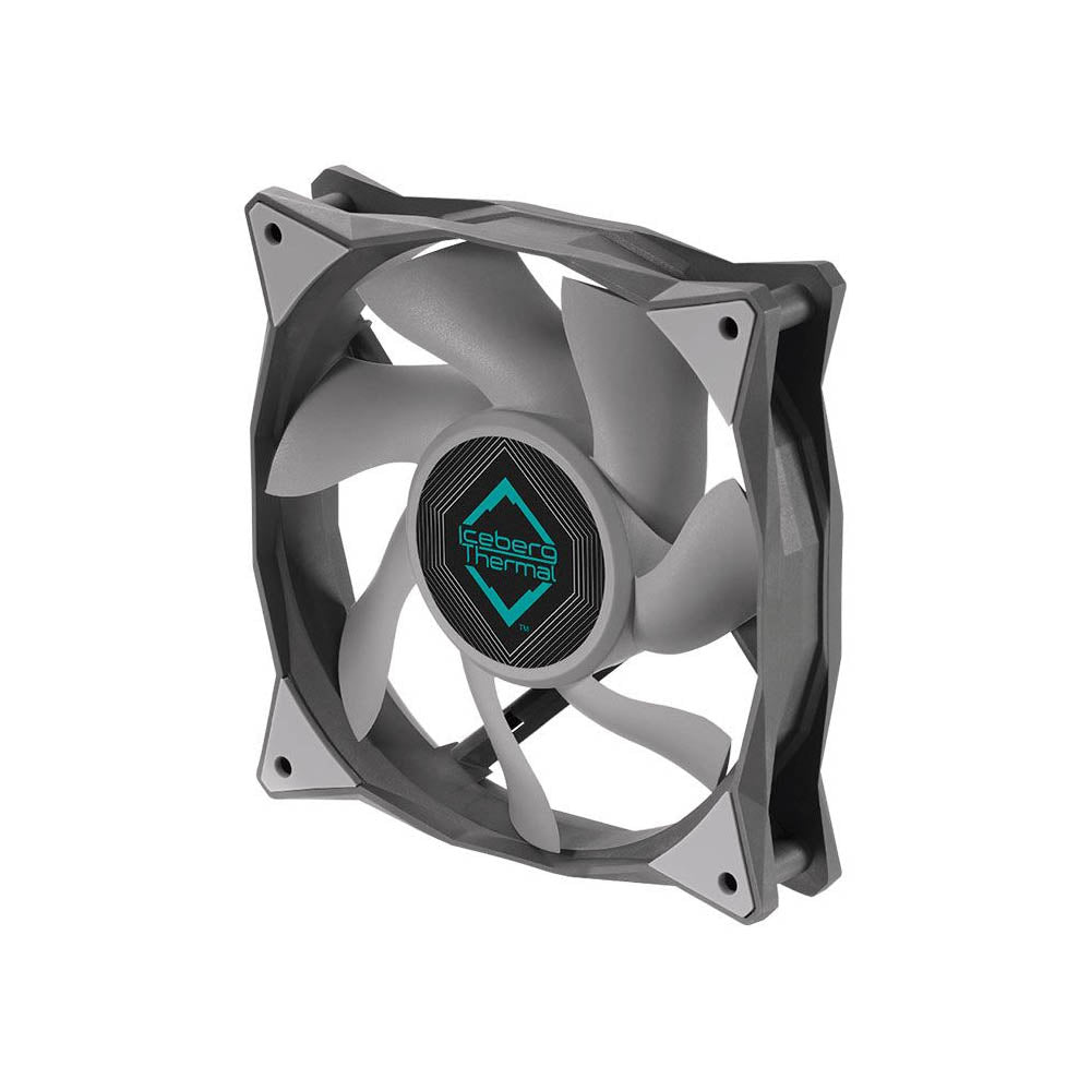 Kit c/ 3 Cooler Fan para Gabinete Iceberg Thermal IceGale Xtra 120mm Preto e Cinza