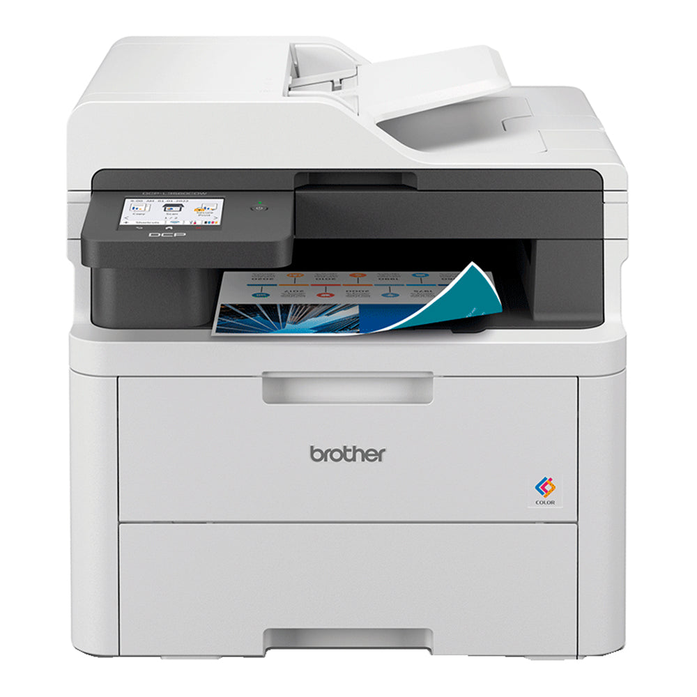Impressora Multifuncional Laser Brother Colorida Dcp-L3560cdw Duplex Usb Rede Wi-fi 26ppm 110v - Toner Tn-219