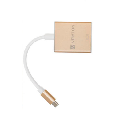 Adaptador Conversor USB Tipo C Macho Para Vga Fêmea Newton - NCB-307