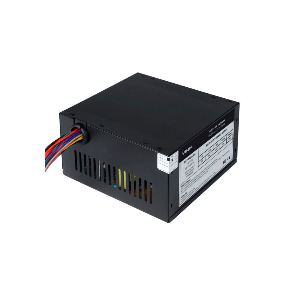 Fonte Atx 200w Vinik VF200BK - 136846