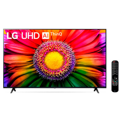 Smart TV Led LG 55" UHD 4K Wi-fi Bluetooth USB HDMI Thinq AI Alexa Integrada - 55UR871C