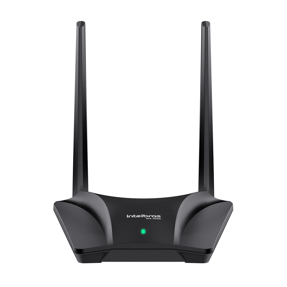 Roteador Wireless Intelbras Wi-Fi 4 W4-300S 300mbps 2 Ant - 4750215