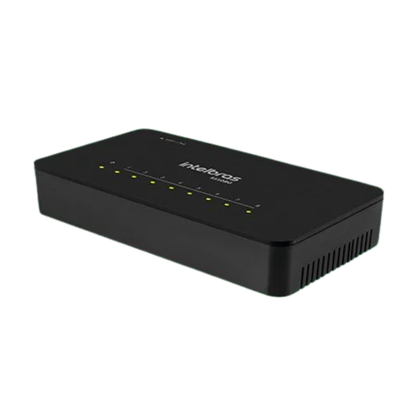 Switch 08 Portas Gigabit 10/100/1000 Mbps Intelbras S1108G - 4760126