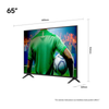 Smart TV Led LG 65" UHD Wi-fi Bluetooth USB HDMI Web OS Alexa Integrada - 65UA8550PSA
