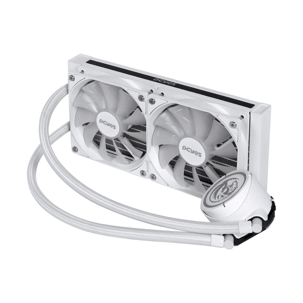 Water Cooler 2 Fans PCYes Nix 2 White ARGB (Intel/AMD) Branco -PCYWCNIX240W