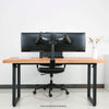 Suporte de Mesa para Dois Monitores PCYes 17" a 32" Vesa 100x100 - PLMSM02B