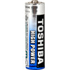 Pilha Alcalina Pequena AA 1.5V Toshiba High Power LR6GCP (Cartela C/4 Pilhas) - 72449