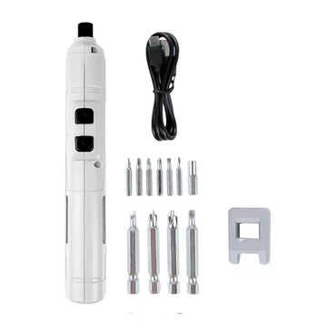 Chave de Fenda Elétrica Sem Fio Bomder 250Rpm 1300Mah C/ 12 Ponteiras - BOM-9911