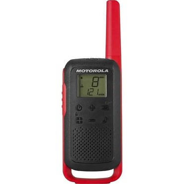 Radio De Comunicacao Walkie Talkie Motorola Talkabout T210br 32 Km Vermelho