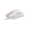 Mouse Gamer PCYes Hydrus White Ghost 6 Botões 12400dpi RGB Branco - PMGHWG