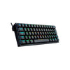 Teclado Gamer Mecânico Sem Fio Redragon Fizz Pro Preto Wireless RGB Switch Azul - K616-RGB-B