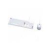 Kit Teclado E Mouse Usb PCYes Soft Branco - PCOSF2W