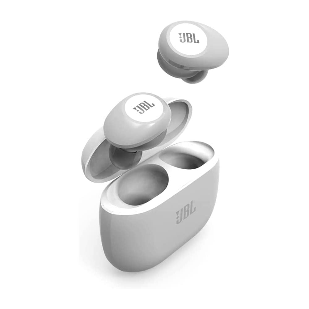 Fone De Ouvido Bluetooth JBL Intra Auricular Tune 125 TWS Branco - JBLT125TWSWHT