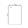 Bobina Impressora Rolo Etiqueta Bopp plástica 10 X 15 Cm / 100 X 150 Mm