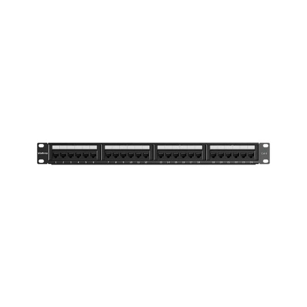 Patch Panel Intelbras Impact Lan Cat.5e 24 Portas PP524 - 4770037