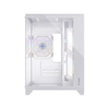 Gabinete Gamer Fortrek Clarity C/ Lateral em Vidro Temperado Branco - 83457