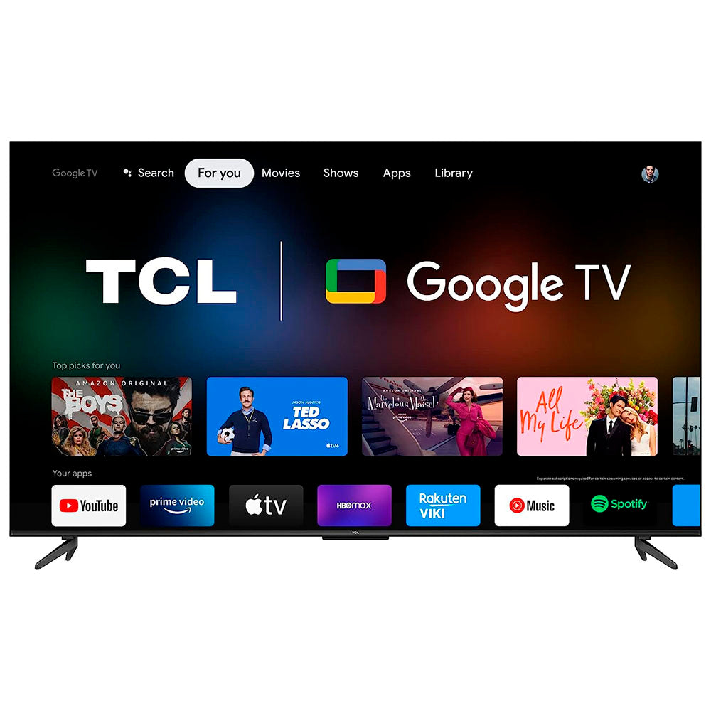 Smart TV Led TCL 65" UHD 4K Wi-fi Bluetooth USB HDMI Google Tv Android - 65P735
