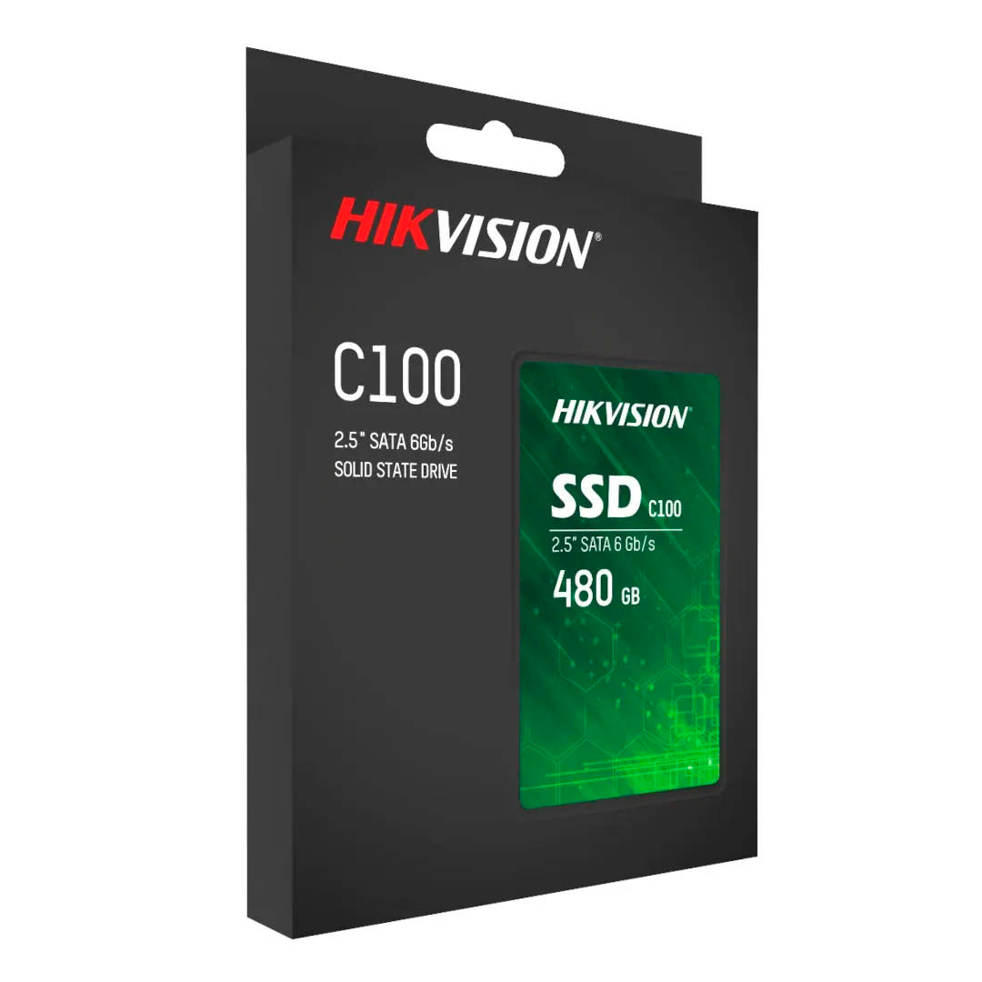 Ssd 480gb Hikvision C100 2.5" Sata 6Gb/s - HS-SSD-C100-480G