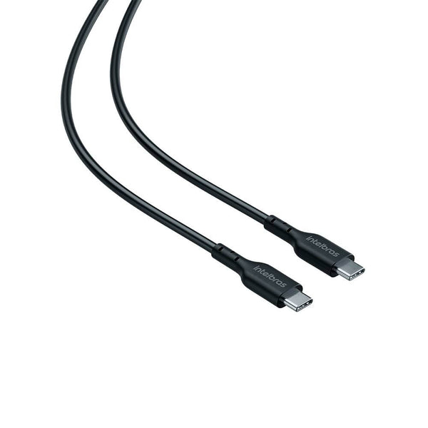 Cabo Usb Tipo C Macho / Macho 2mts 240W Turbo Intelbras Preto - 4830267