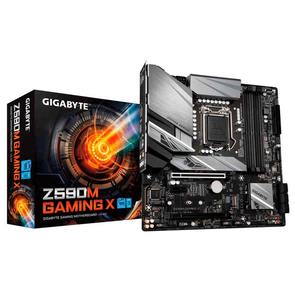 Placa Mae Gigabyte Z590M Lga 1200 M-Atx Ddr4 Hdmi Displayport M.2 Usb 3.2 Gaming X (10a e 11a Geração)