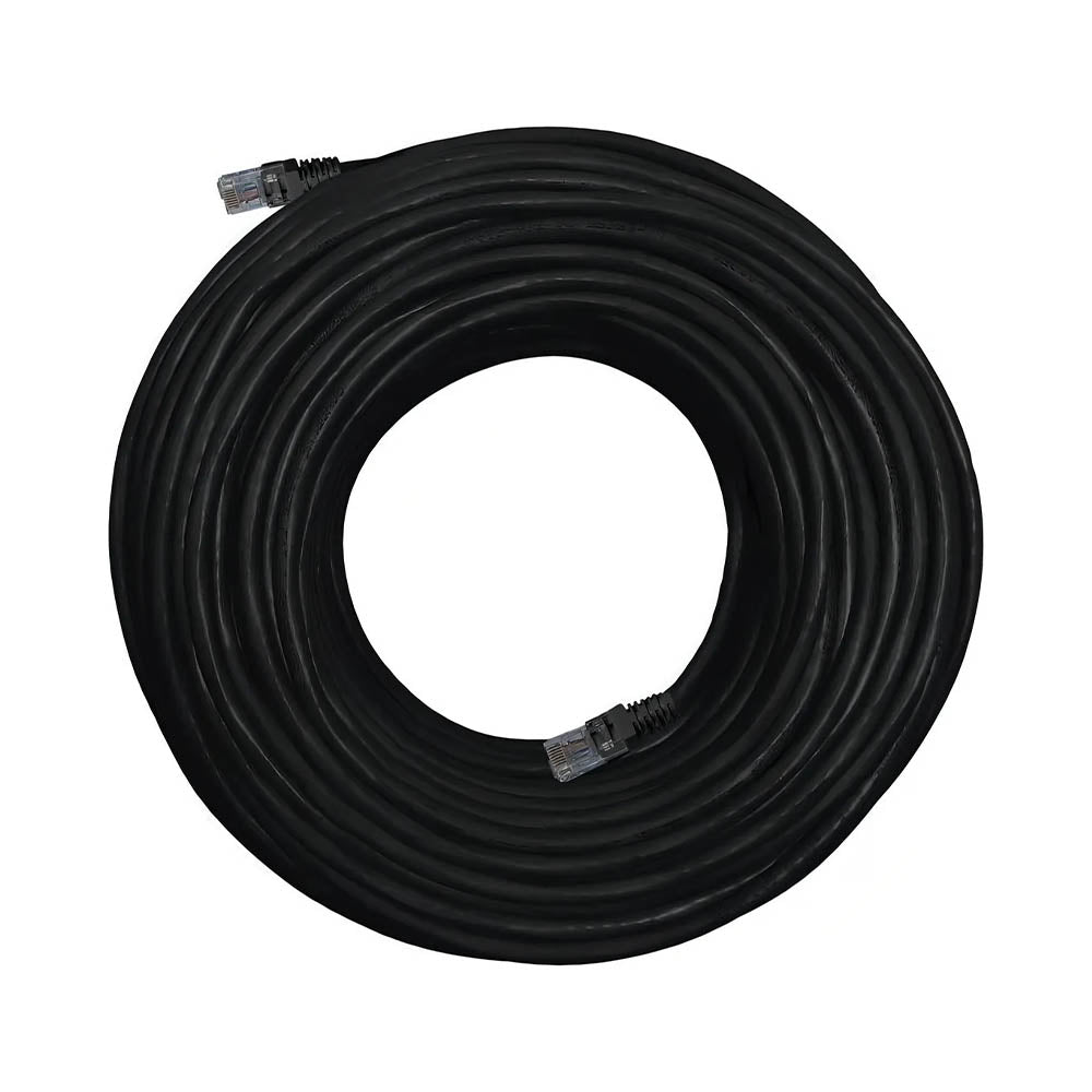 Patch Cord Cabo De Rede 30m Cat6 Preto