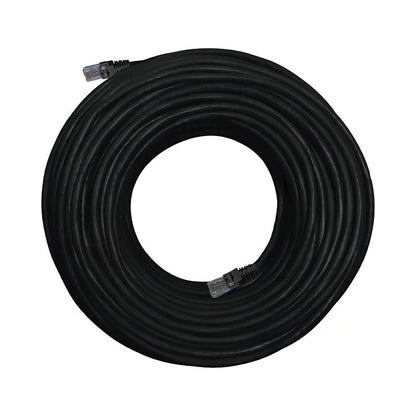 Patch Cord Cabo De Rede 30m Cat6 Preto