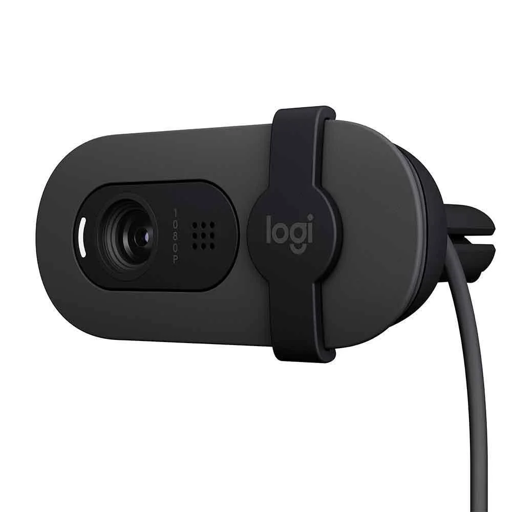 Webcam Logitech Brio 105 Full HD 1080p 30fps Usb C/ Microfone - 960-001591
