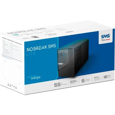 Nobreak 1200va Sms Lite E Bivolt S 110v - 29205