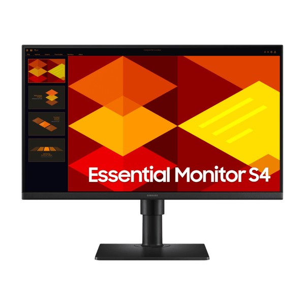 Monitor Led 24 Pols Samsung S4 Essential Gamer Full Hd IPS 1920 x 1080 100Hz Hdmi Displayport - LS24D400GALMZD