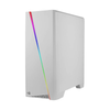 Gabinete Gamer Aerocool Mid Tower Rgb Cylon Com lateral acrílico Branco - Pn 67630
