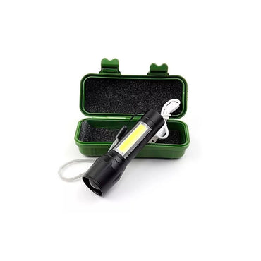 Lanterna Recarregável Led USB Leon 5W + 3COB - LA112