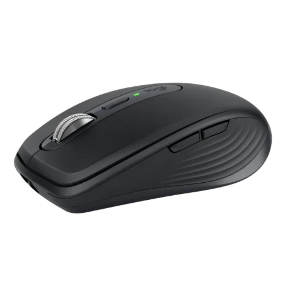 Mouse Sem Fio Logitech MX Anywhere 3S Recarregável Bluetooth Preto - 910-006932