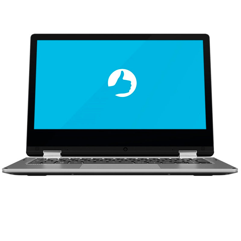 Notebook Positivo Duo Q432BP Atom Z8350 4gb 32gb Mmc Win10 Pro 11.6 Pols Touch Screen Prata