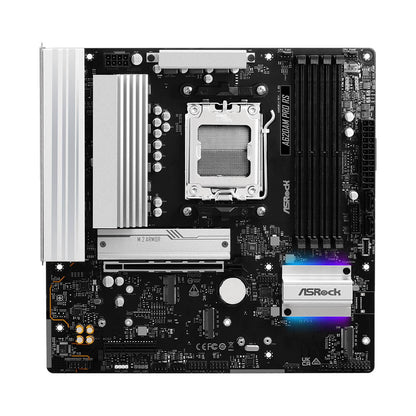 Placa Mae AMD ASRock A620AM Pro RS mAtx 4x DDR5 Socket AMD AM5 Ryzen Displayport Hdmi Usb 3.2