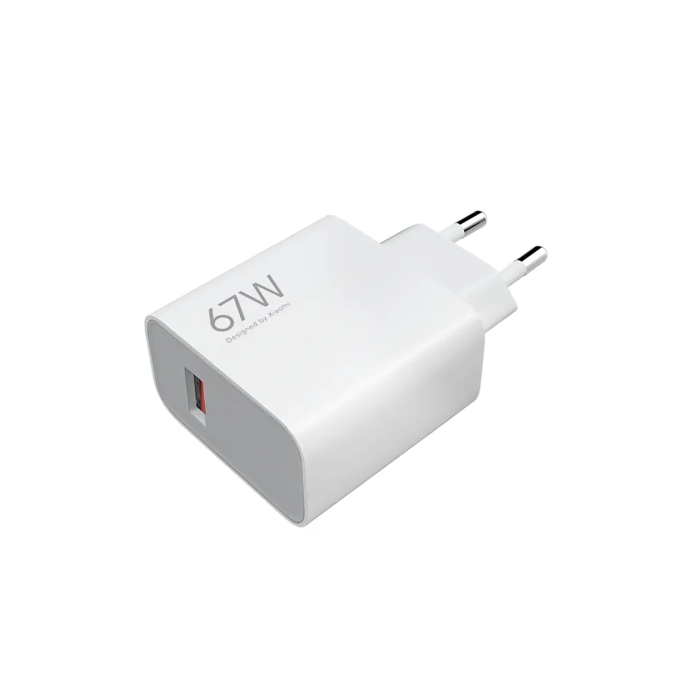 Carregador de Parede Turbo Usb / Usb-A 67W Xiaomi Branco - XM823BRA