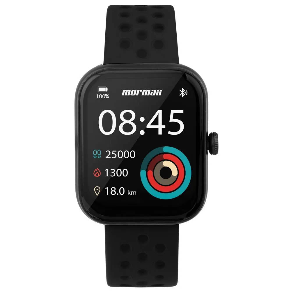 Relógio de Pulso SmartWatch Mormaii Life Preto - MOLIFEUAI/8P