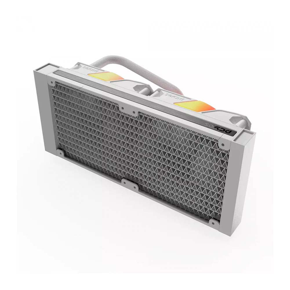 Water Cooler PCYes Sangue Frio 3 Dual Fan 240mm ARGB TDP 250W (Intel/AMD) Branco - ARGBSF3240WGBR