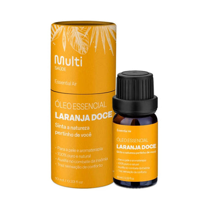 Óleo Essencial de Laranja Doce 10ml Multi P/ Aromatizador - HC408