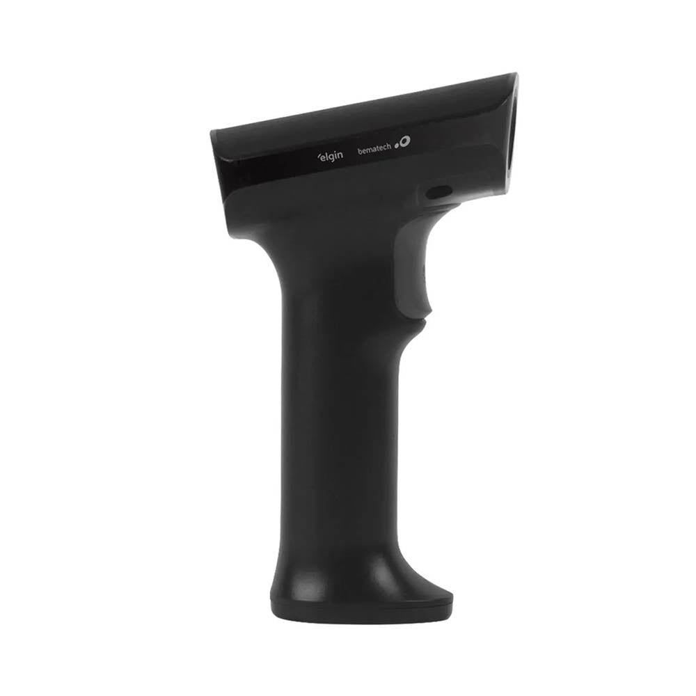 Leitor De Código De Barras Sem Fio Elgin 2D QR Code Bluetooth C/ Suporte - EL300BT