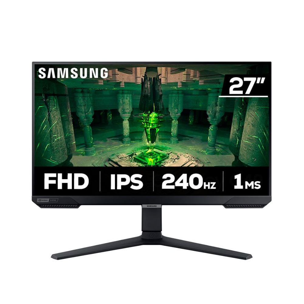Monitor Gamer Led 27" Pols Samsung Odyssey G40 FHD 1920x1080 240Hz Hdmi/Displayport - LS27BG400ELMZD