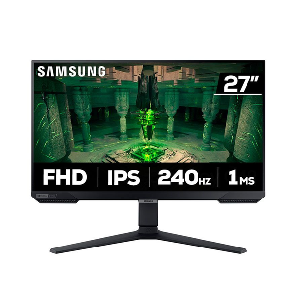 Monitor Gamer Led 27" Pols Samsung Odyssey G40 FHD 1920x1080 240Hz Hdmi/Displayport - LS27BG400ELMZD