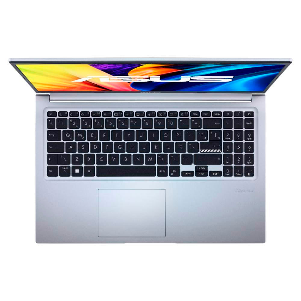 Notebook Asus Vivobook Intel Core I3-1220P 4gb 256gb Ssd 15.6 Pols Prata Win11 Home - X1502ZA-EJ1764W